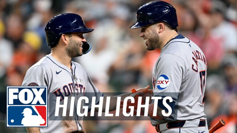 Astros vs. Orioles Highlights | MLB on FOX