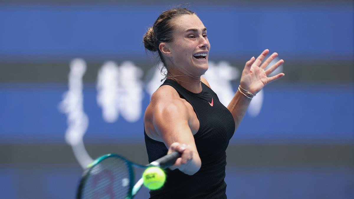 China Open: Sabalenka wins opener to launch Beijing title bid