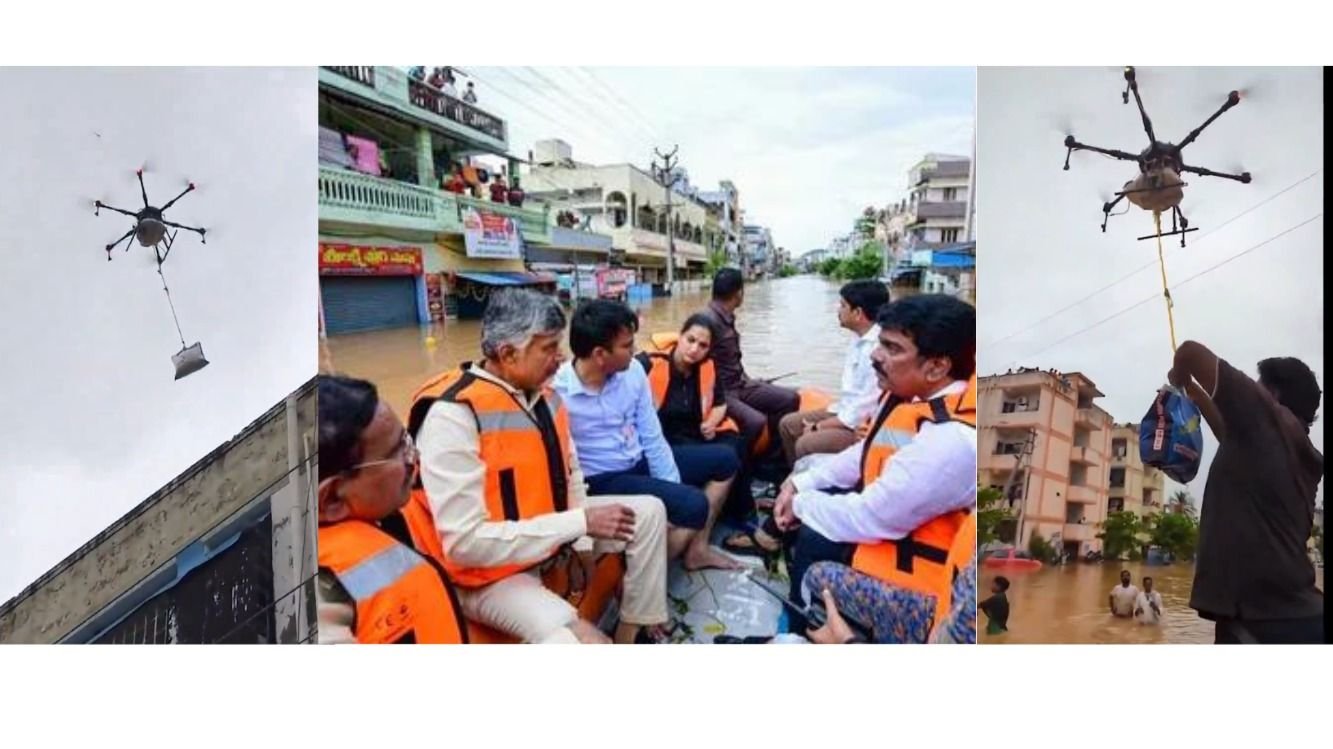 Budameru Breaches Plugged, Flood Inflows to Vijayawada Reduced: CM Naidu