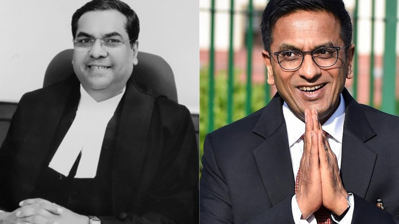 chief justice of india dy chandrachud has officially recommended justice sanjiv khanna as his successor in a communication to the union government 1729134353118 16 9 DHfep9