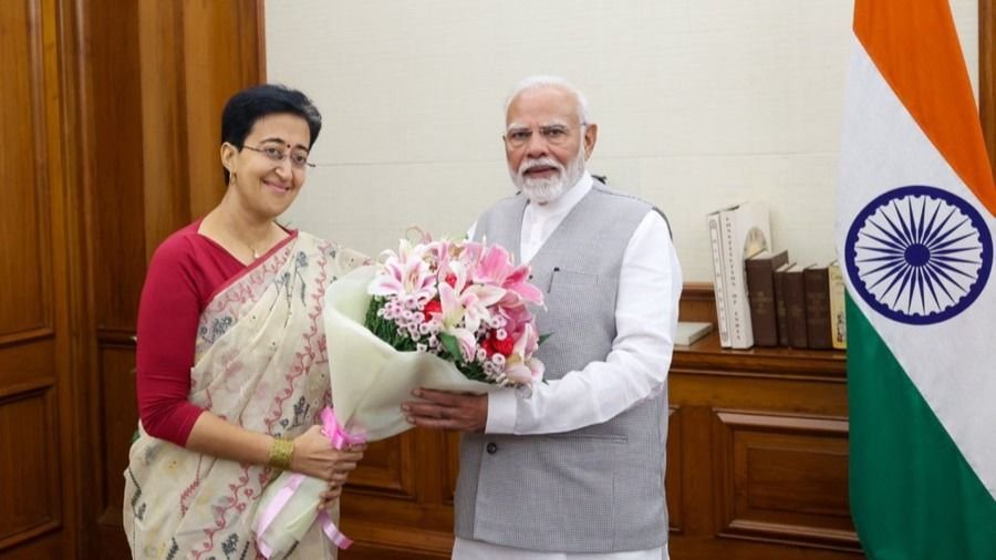 cm atishi meet with pm modi 1728902315279 16 9 sqiMVe