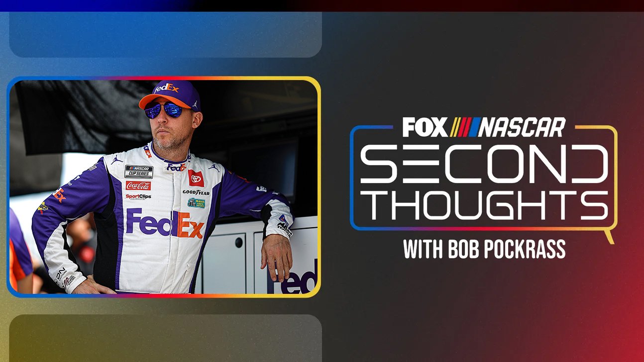 Worried about Denny Hamlin's mentality? Don't worry, be happy