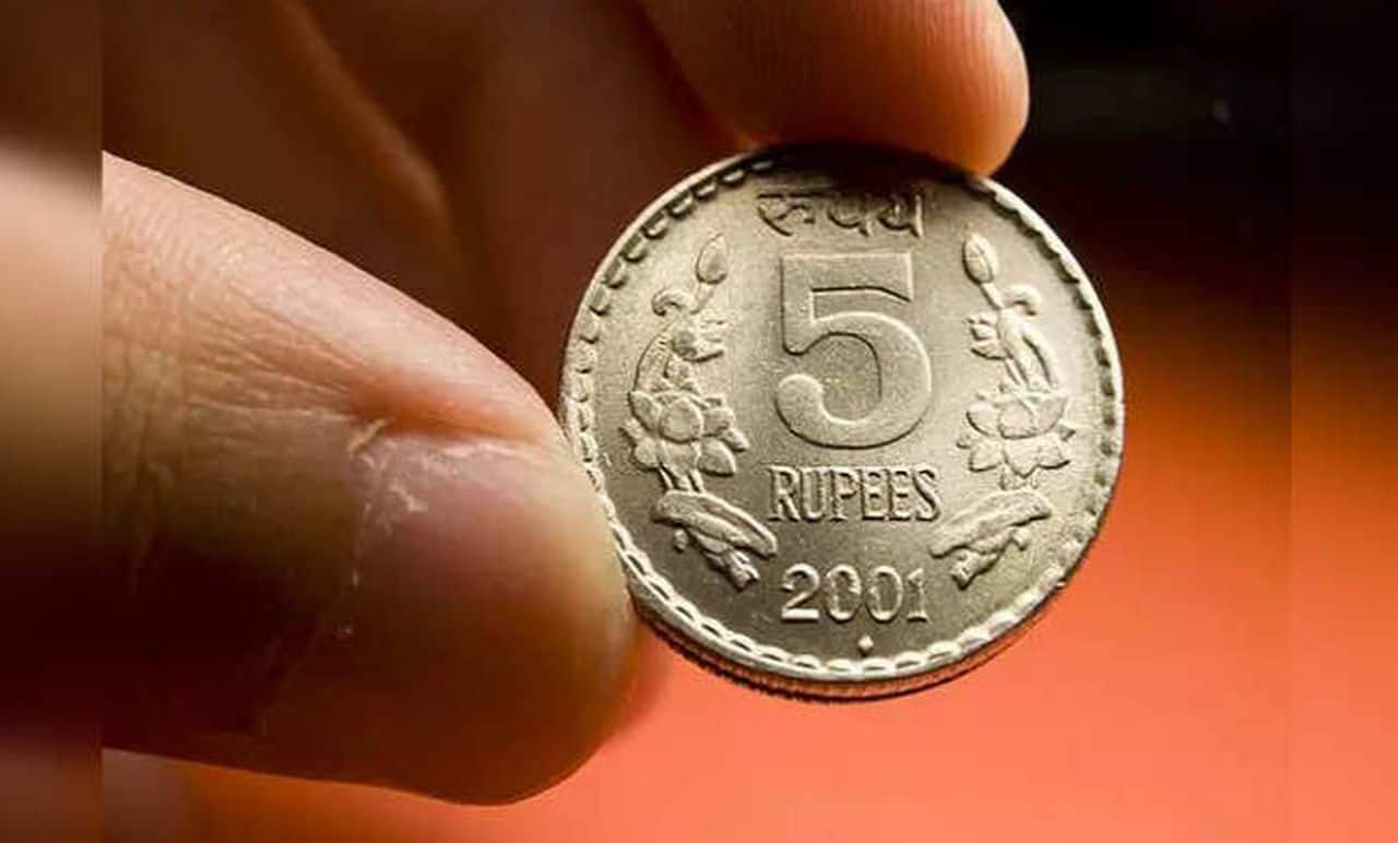 5 rupees coin