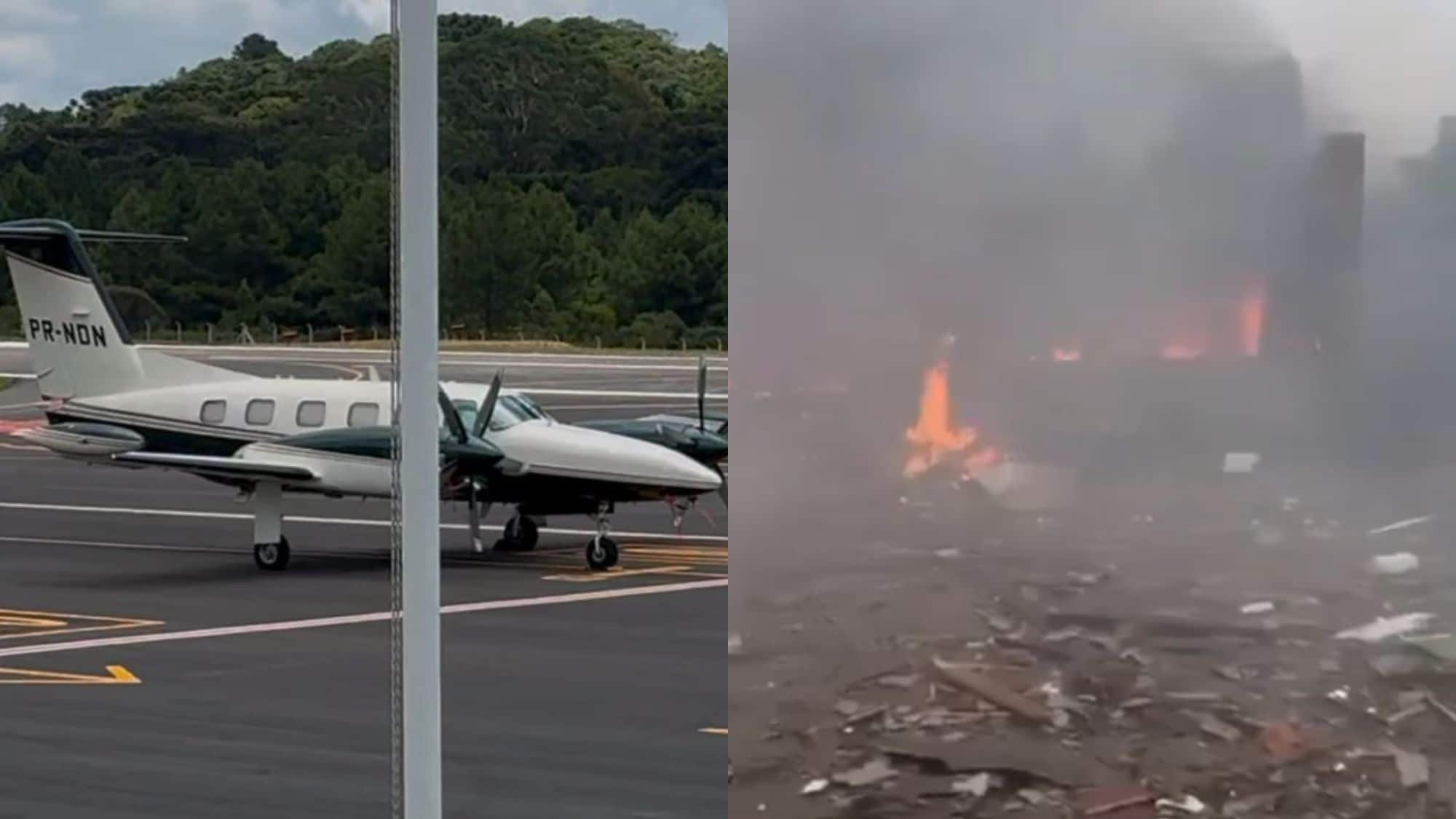 Brazil Plane Crash PJO6M4