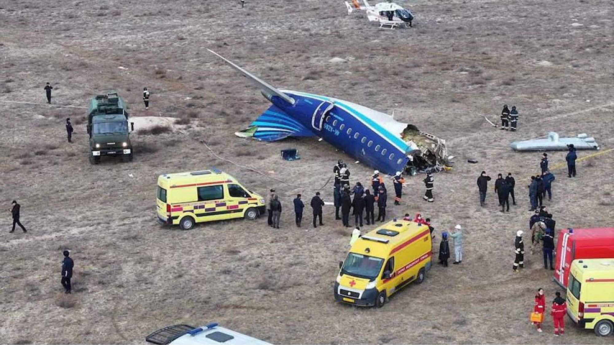 Plane Crash Kazakhstan 0vSBLL