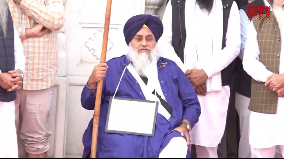 sukhbir singh badal has started the punishment assigned to him by the akal takht the highest temporal authority of sikhs in connection with the sacrilege case 1733206346748 16 9 LtGPk5