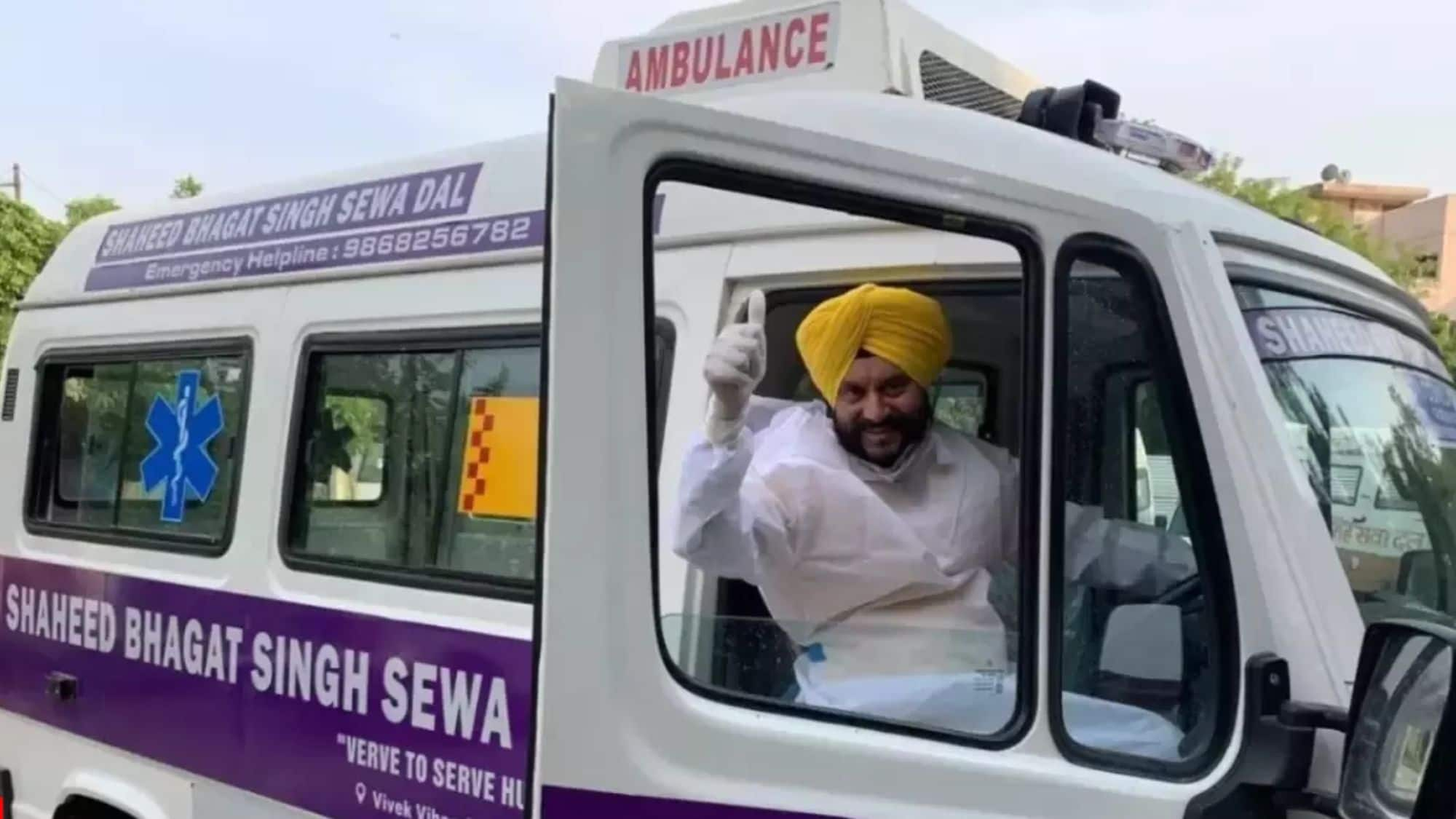 Ambulance Man Jitendra Singh Shanti