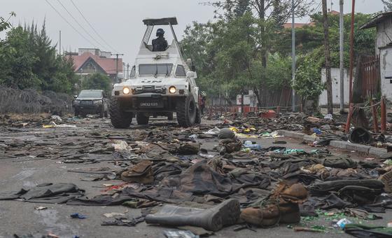 DRC: अस्पतालों पर भारी बोझ, भोजन सामग्री की कमी, गोमा में भारी तबाही