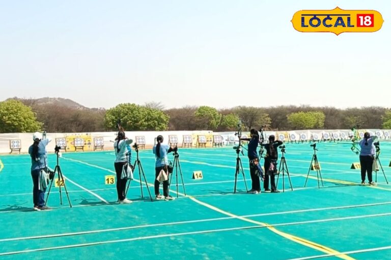 जयपुर के इस आर्चरी एरीना में पहुंची देशभर की 400 तिरंदाज खिलाड़ी