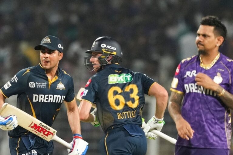 IPL25: गुजरात टाइटंस प्लेऑफ में पहुचंने वाली पहली टीम... KKR को घर में हराया