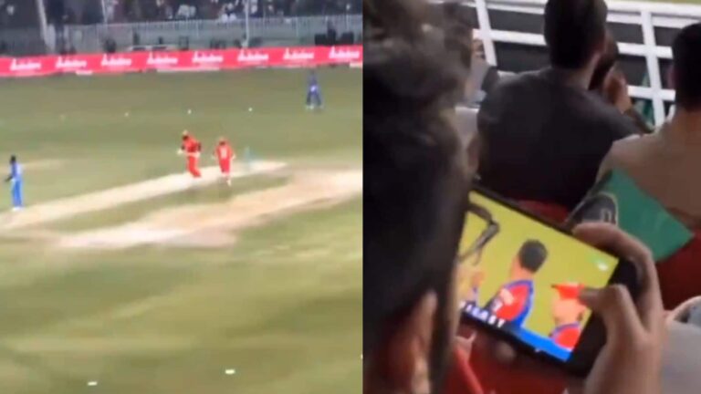 पाकिस्तान में भी आईपीएल का जलवा, PSL के मैच में स्टेडियम में बैठकर IPL देख रहे फैंस, वीडियो वायरल