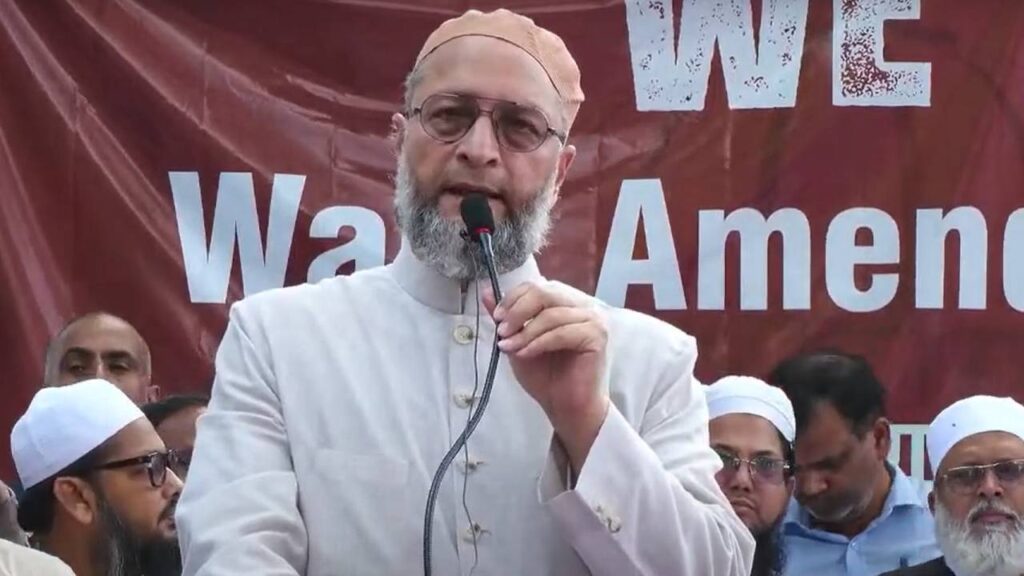 मुस्‍लिमों पर वक्फ बिल जबरन थोपा तो दिल्‍ली में...असदुद्दीन ओवैसी के नेता ने ‘शाहीनबाग’ वाला इशारा कर किसे दी खुली धमकी?