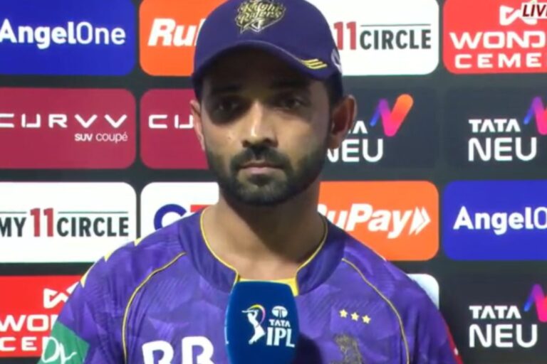199 का लक्ष्य हासिल नहीं कर पाई KKR, रहाणे बोले- मुझे लगा हम चेज कर सकते हैं
