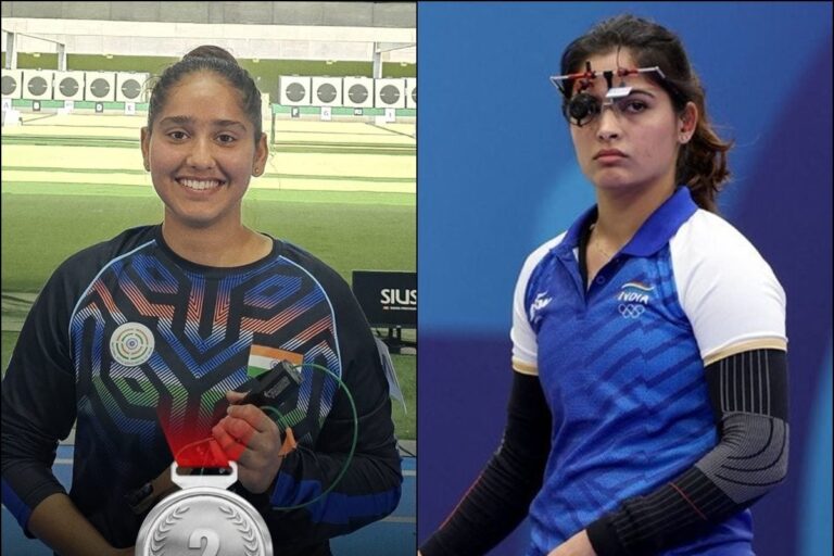 ISSF World Cup: सिमरनप्रीत को महिला 25 मीटर पिस्टल में सिल्वर मेडल, मनु भाकर च