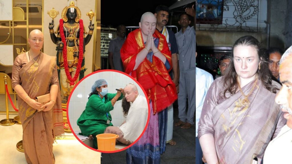 सिंगापुर में लगी आग में बाल-बाल बचा पवन कल्याण का बेटा, तो रशियन पत्नी ने तिरुपति में मुंडवाया सिर; सलामती की मांगी थीं मन्नत