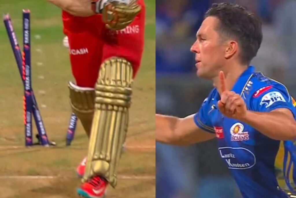 MI vs RCB: पहली गेंद पर चौका, दूसरी बॉल पर आउट, MI के बॉलर ने इस तरह लिया बदला